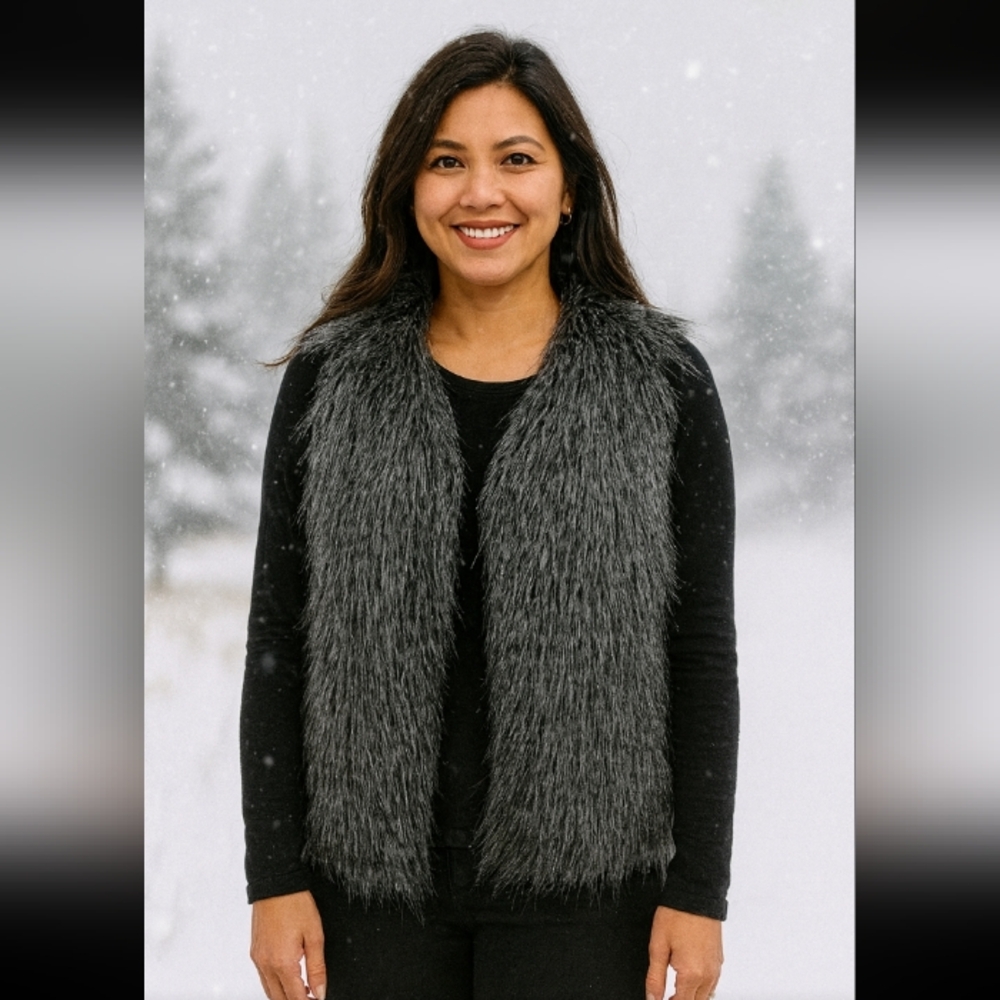 Faux Fur vest L‎